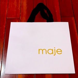 Maje shopping bag